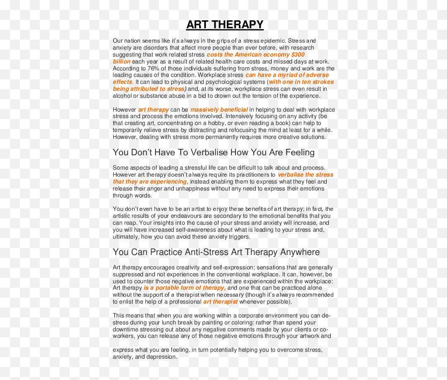 Art Therapy - Vertical Emoji,Stressful Emotions