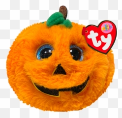 Ty Beanie Puffies - Seeds Halloween Pumpkin Emoji,Camels Emoticon