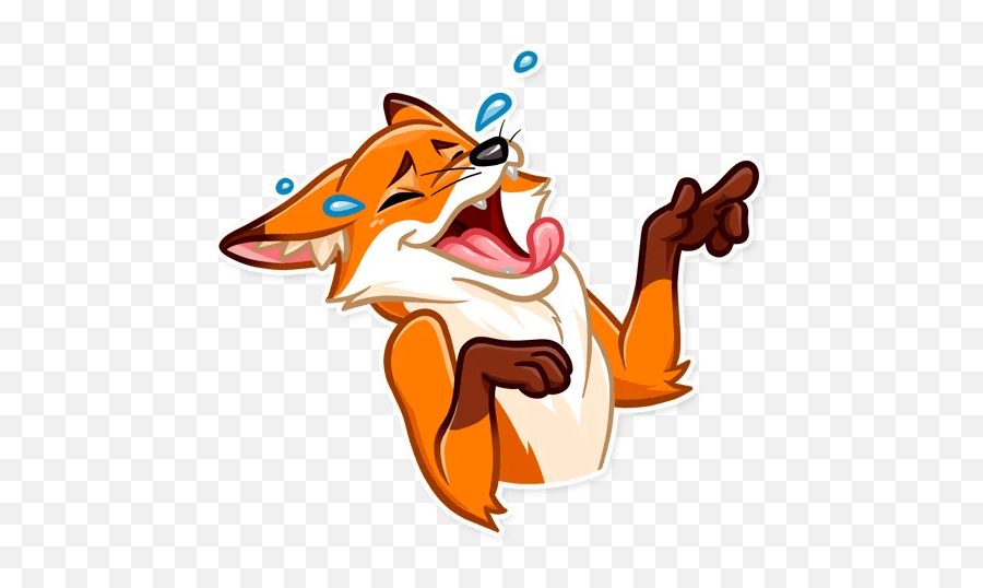 What Does The Fox Say - Telegram Sticker Emoji,Fox Emoticon Png