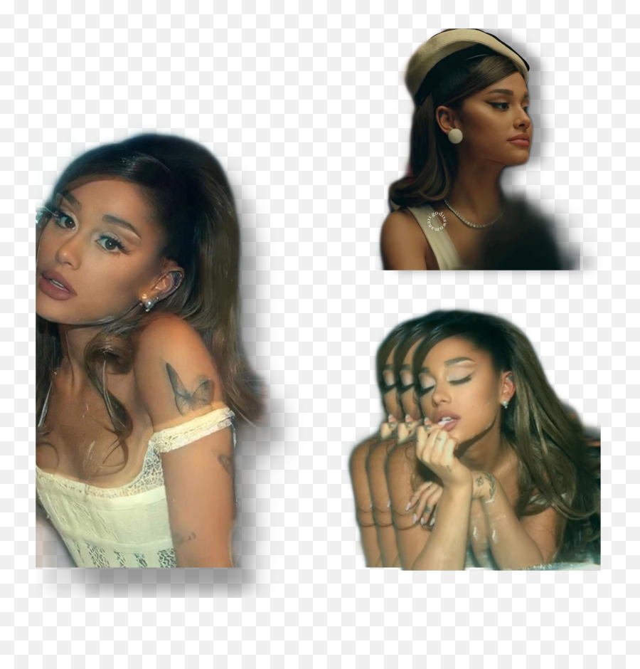 Ariana Grande Positions Sticker Mixed Media U0026 Collage Art Emoji,Ariana Grande Trying Get Ahold Of My Emotions