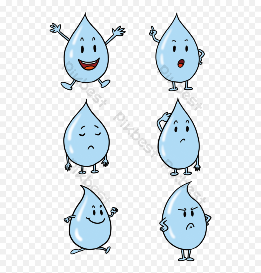 Cute Water Drop Emoji Png Images Psd Free Download - Pikbest,Cute Emoji Keyboard