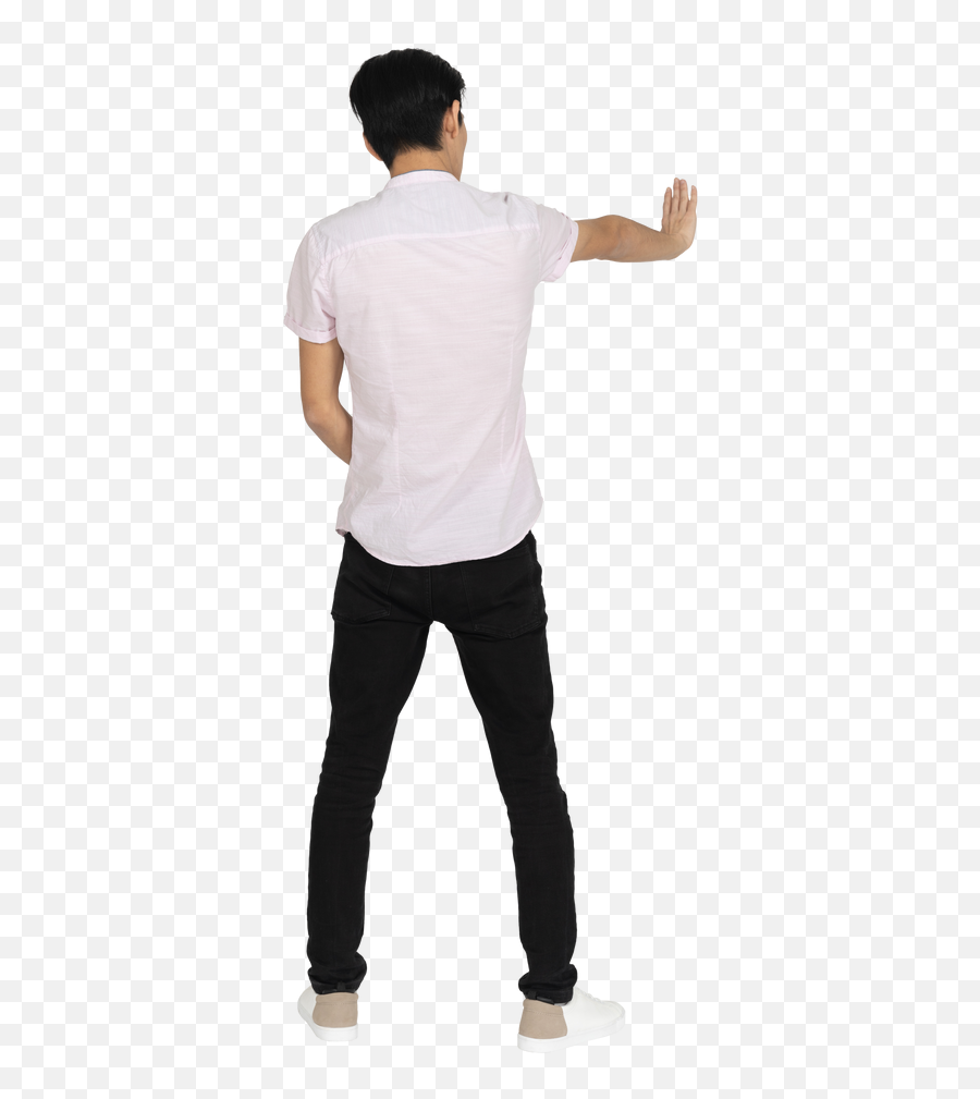 Man In Casual Clothes Standing Photo Emoji,Standing Person Emoji