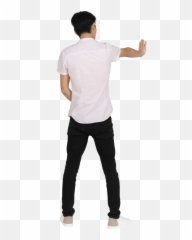 Man In Casual Clothes Standing Photo Emoji,Standing Person Emoji