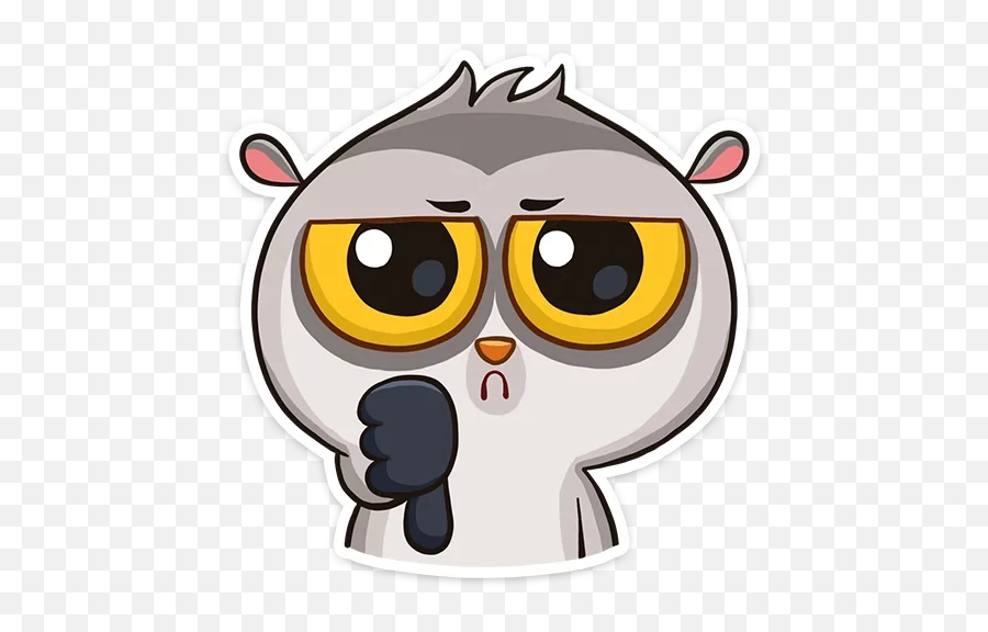 The Lemur - Whatsapp Sticker The Lemur Emoji,Lemur Emoji