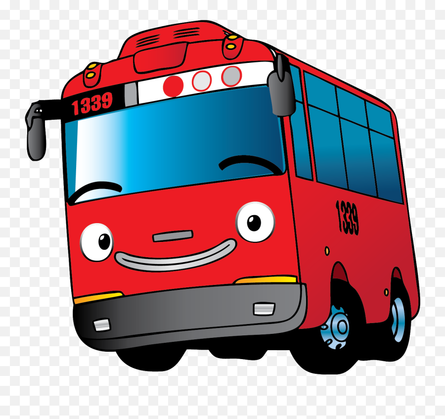 Download Tayo Bus Vehicle Mode Motor Of Transport Clipart - Little Bus Tayo Png Tayo Emoji,Hynes Eagle Cute Emoji Backpack Cool Kids School Backpack