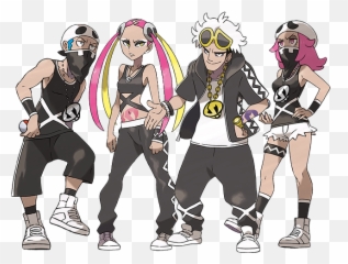 Moon Team Skull Guzma Cosplay Costume - Pokemon Team Skull Emoji,Emoji Cosplay