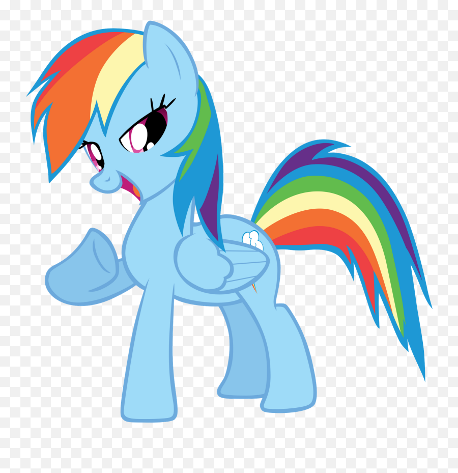 Is Rainbow Dash Really The Fastest - My Little Pony Celeste Emoji,Rainbow Dash Emoji
