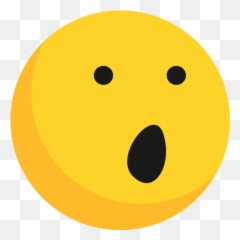 Emoji Emoticon Emotion Shocked - Wonder Emotion,Wonder Emoji