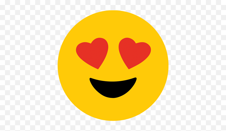 Download Emoji Heart Eyes Png Vector - Transparent Background Heart Eye Emoji Png,Eyes Emoji
