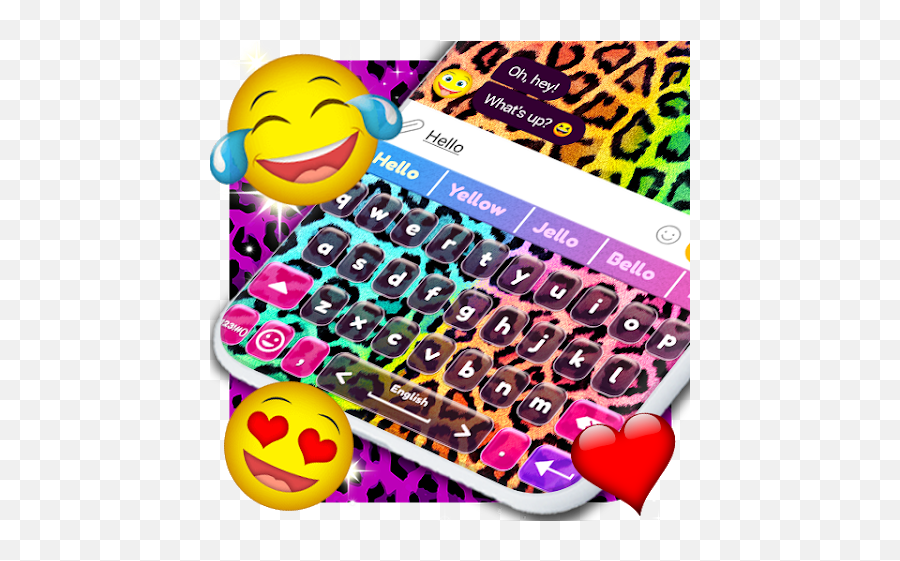 Rainbow Animal Print Keyboard 240 Apk - Happy Emoji,Samsung Galaxy Core Prime Emoji Keyboard