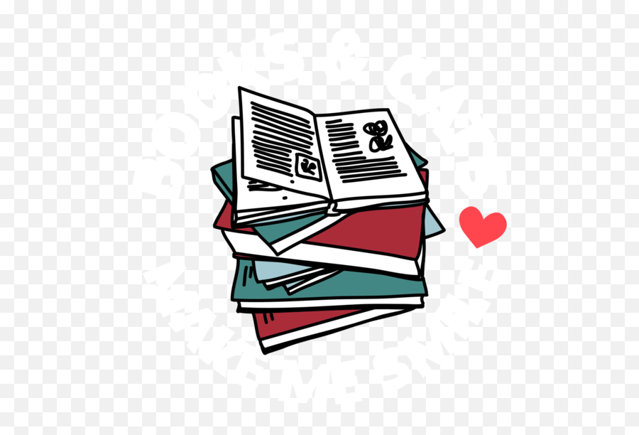 Books And Cats Make Me Smile - Heart Clipart Full Size Horizontal Emoji,Smiling Cat Emoji