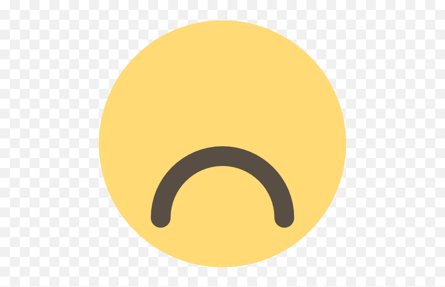 Emo Emoticon Face Emoji Sad Mouth Free Icon Of Emoji 01 - Mulut Sedih,Mouth Emoji