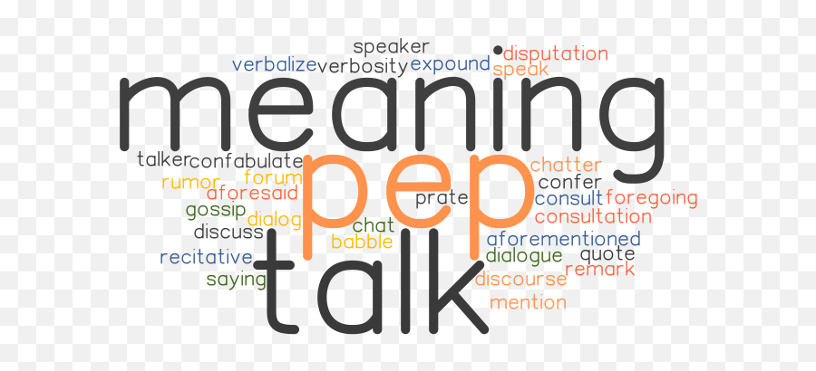 Pep Talk Meaning Synonyms And Related Words What Is - Dot Emoji,How To Describe Emotions In Writing Dialog