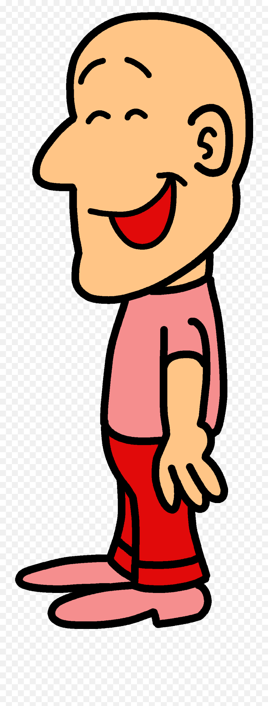 Cartoon Of A Man - Fictional Character Emoji,Animation Facial Emotion Thumbnail