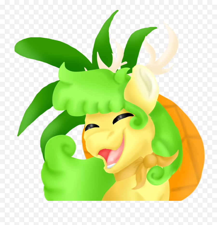 Euspuche Bust Deer Eyes Closed Food Oc Oc - Artist Fictional Character Emoji,Floating Man Emoji