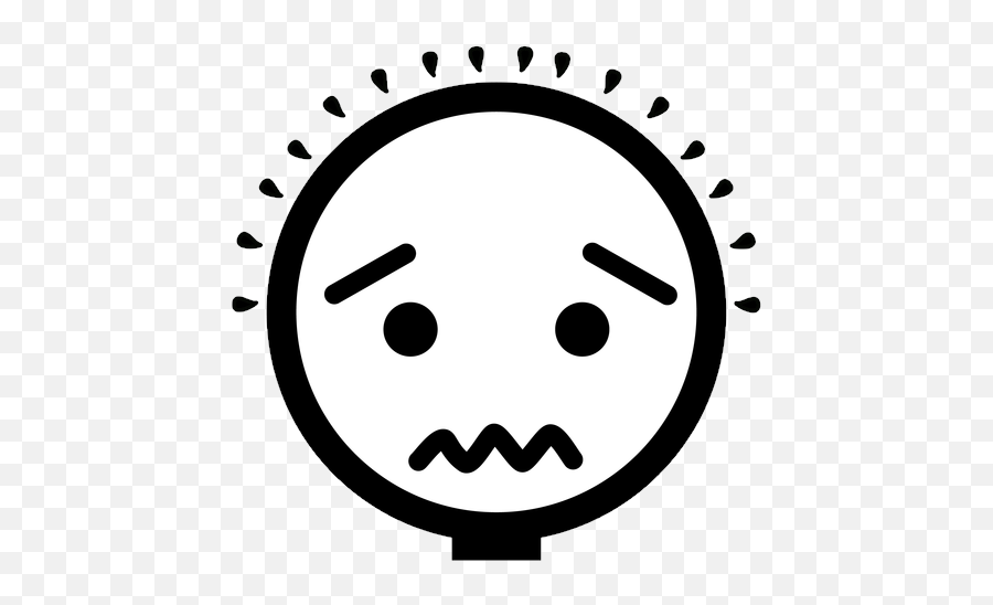 Open Symbols - Nervous Symbol Emoji,Nervous Emoticon Faces
