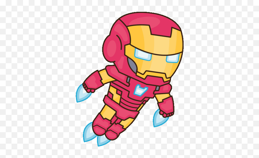 Jallibean On Scratch - Flying Iron Man Animated Gif Emoji,Iron Man Emojis