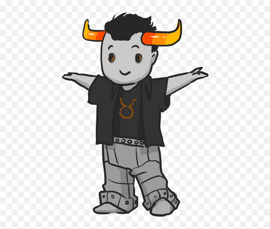 U Didnt Even Call Bk Ln Mnmm I Stickers - Fictional Character Emoji,Homestuck Tavros Emoticon