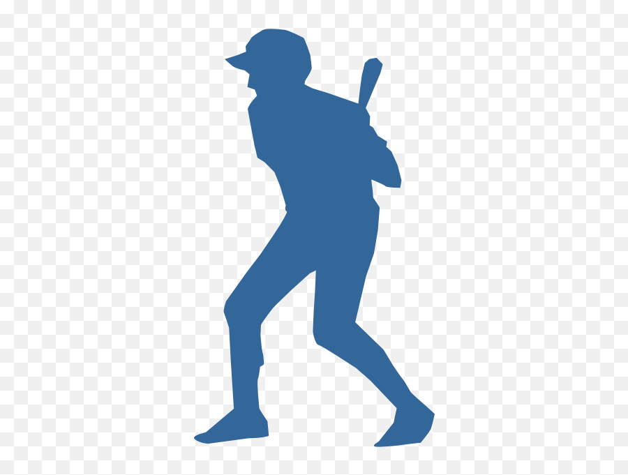 Blue Clipart Of Baseball Player Emoji,Dibujos De Emojis De Baby Yak Yak