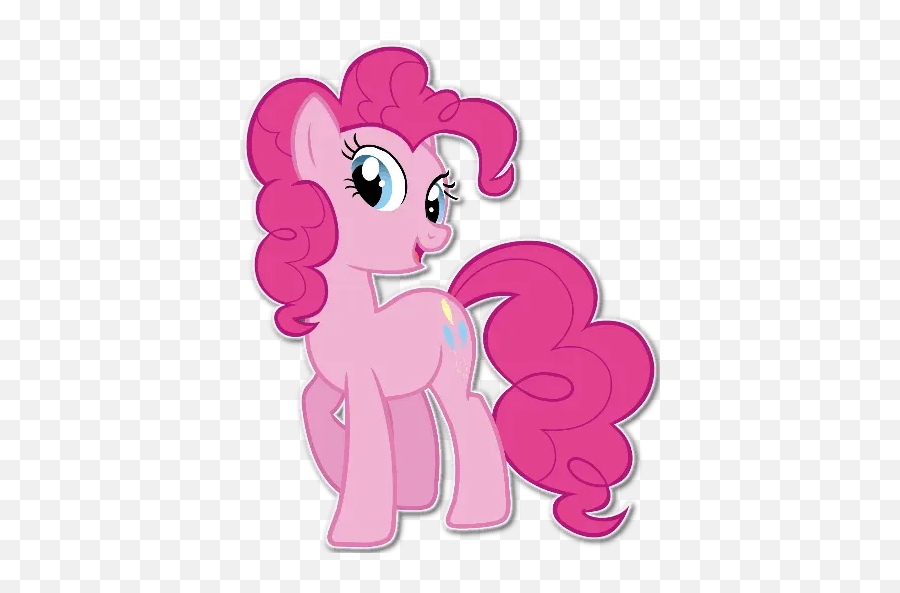 Pinkie Pie Divisionu201d Stickers Set For Telegram - Pinkie Pie My Little Pony Emoji,Pinky Pie Emoji