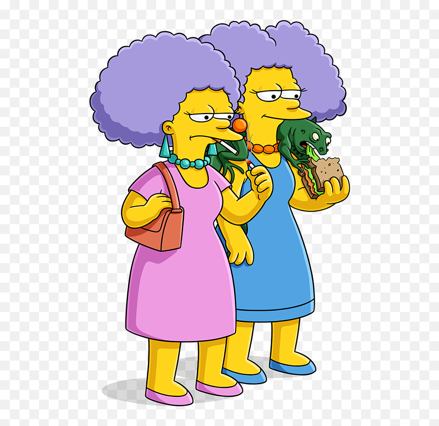 Simpson - Simpsons Selma Emoji,