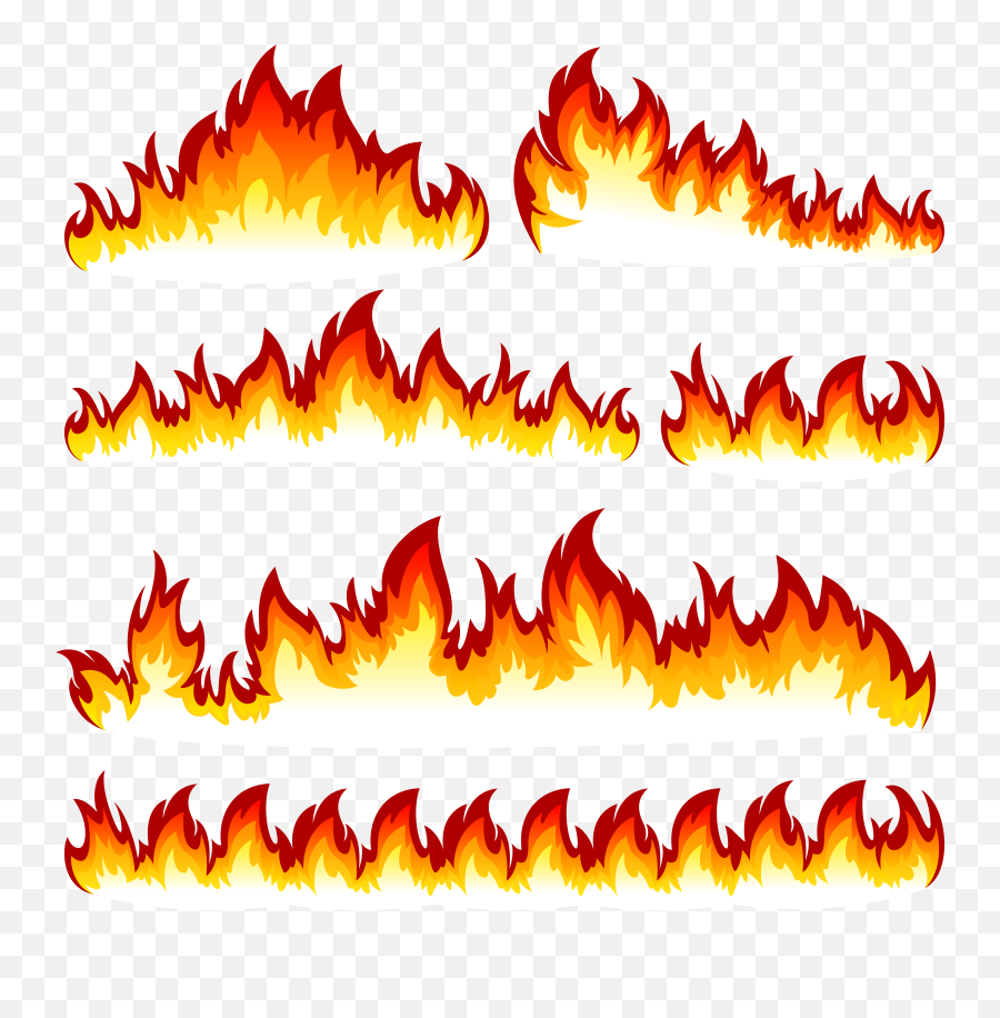 Download Fire Combustion Flame - Flames Border Emoji,Fire Emoticon Hd