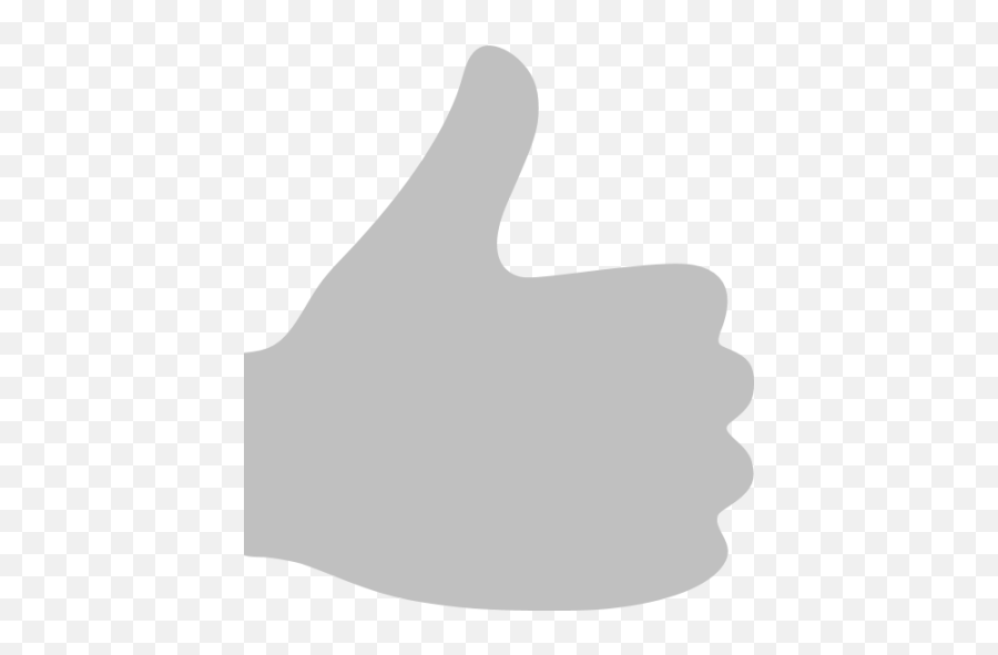 Silver Thumbs Up Icon - Free Silver Hand Icons Emoji,Thumbs Uphand Emojis