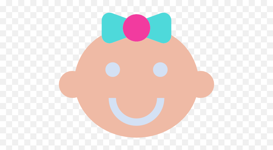 Free Icon - Happy Emoji,Emoticon Baby Girl