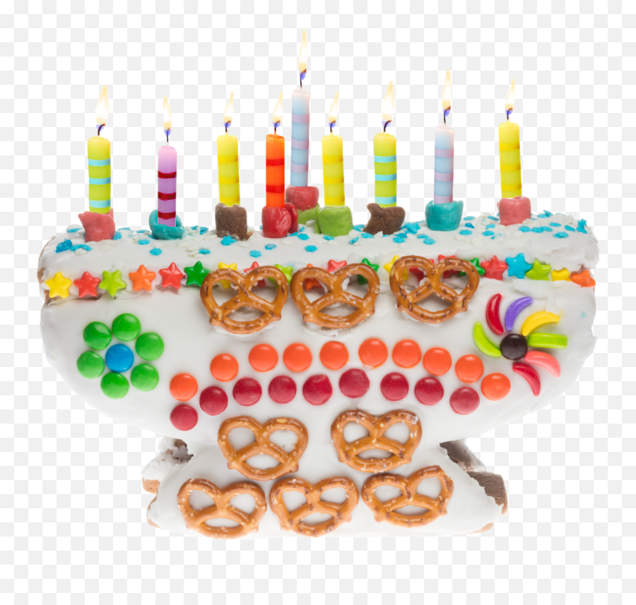 Sweet Menorah Gingerbread Kit - Cake Decorating Supply Emoji,Emojis De Cumplea?os Iospng