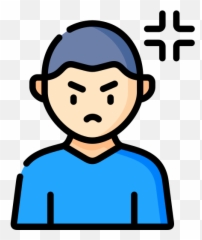 Enojado - Sad Person Icon Emoji,Imagen De Emotion Enojado