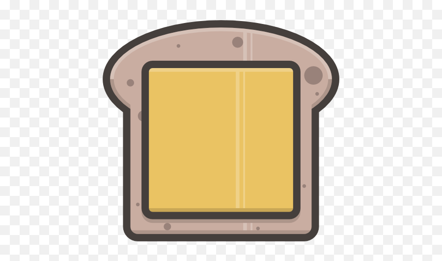 Bread Slice Sandwich Toast Cheese Free Icon Of Illustricons - Tostada Con Queso Png Emoji,Drinking A Toast Emoticon