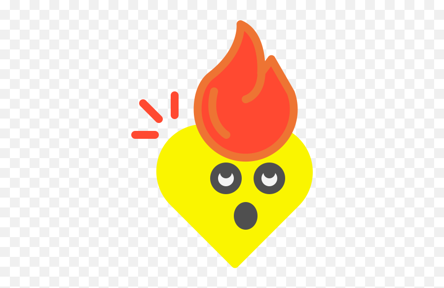Icono Corazón Inlove Emoji Emoticon Gratis De Emojius - Happy,Llama Emoticon