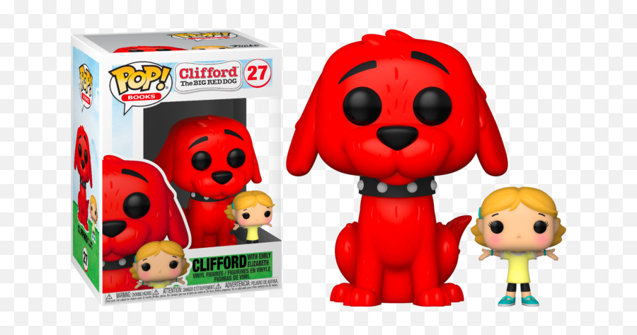 Clifford The Big Red Dog - Clifford With Emily Pop Vinyl 27 Emoji,Clifford The Big Red Dog Emotion Activities For Preschoolers