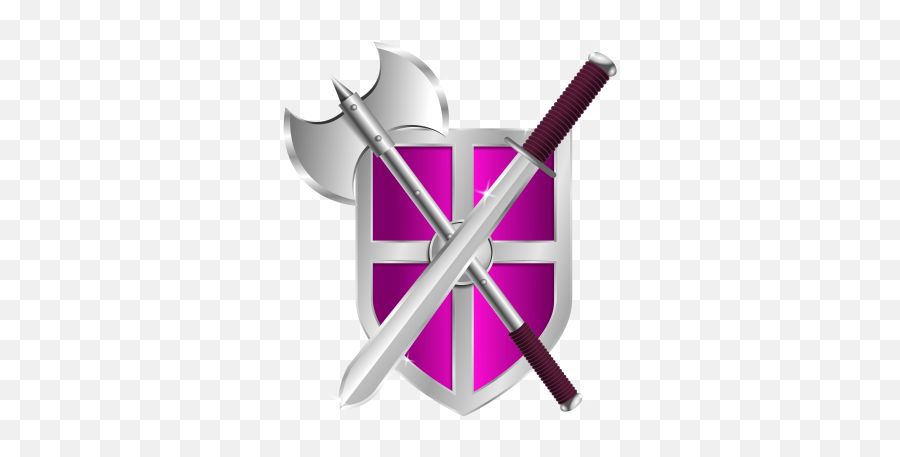 Icons Icon Emoji Icons Emoji Icon 379png Snipstock - Pink Shield And Sword,Sword And Shield Emoji
