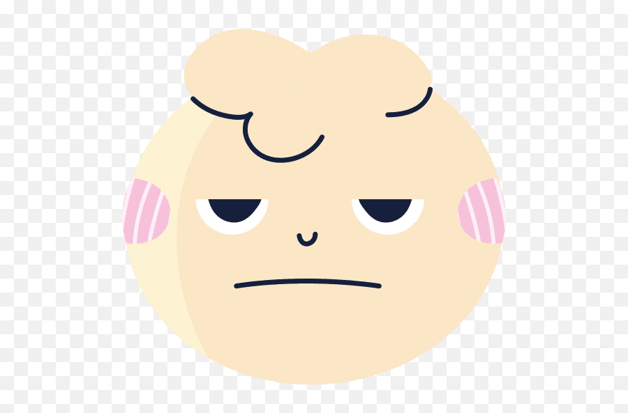 Emoji Indifferent Expression Isolated Icon - Canva,Tired Emoji Simbol