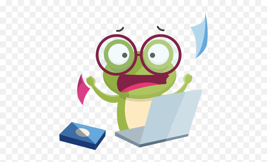 Stress Stickers - Free Professions And Jobs Stickers Emoji,Twitter Frog Emoticon
