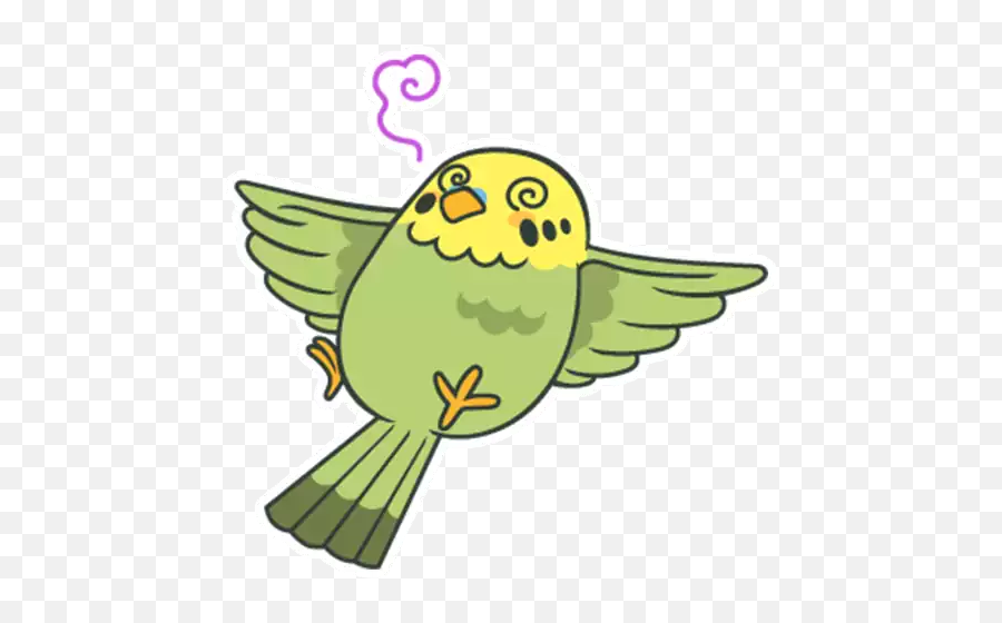 Cute Parakeet - Stickers For Whatsapp Emoji,Budgie Emojis