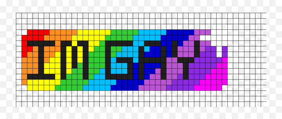 Kandi Patterns - View User Emoji,Rainbow Infinity Emoji