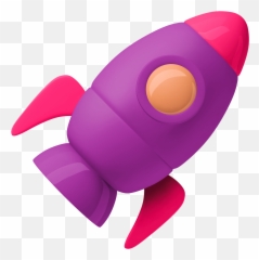 Influencer Discovery - Favikon Emoji,Rocketship Emoji Thin Line
