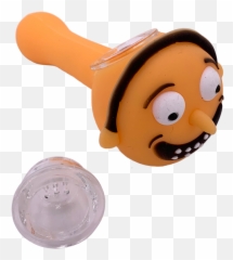 45 Morty Slicone Hand Pipe - Mushroom New Orleans Emoji,Pipe Smoking Emoji