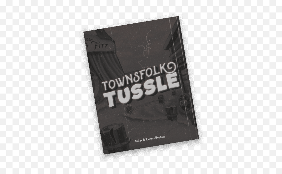 Townsfolk Tussle Emoji,Rule Book Emoji