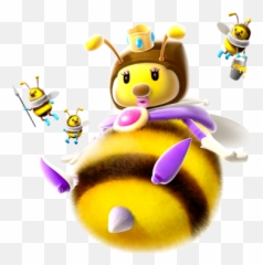 Queen Bee - Honey Queen Mario Emoji,The Emoji Boss Minion Bee
