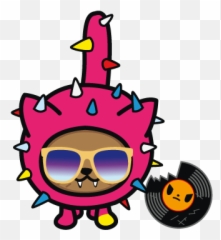 Cactus Friends - Tokidoki Dj Paw Paw Emoji,Tokidoki Emoticons
