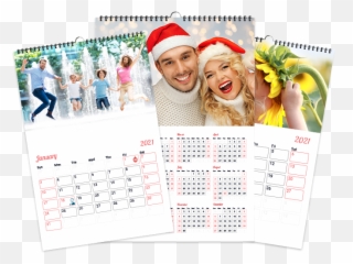 Custom Photo Calendars Create Personalized Calendars Canvaschamp - Christmas Day Emoji,Emoji Desk Calendar