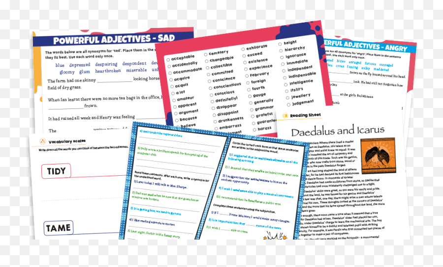 Years 56 Home Learning Pack 2 Plazoom - Dot Emoji,Disappoint Emoji