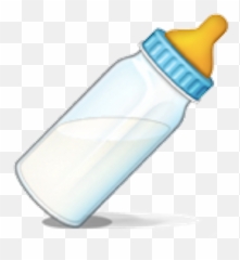 Emojipedia Baby Bottles Milk Guess The - Plastic Bottle Emoji,Guess The Emoji