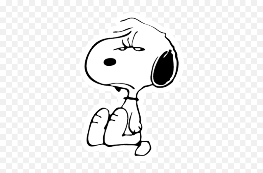 Sticker Maker - Snoopy Snoopy Angry Emoji,Emoticons Do Snoopy