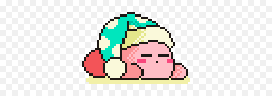 Pixel Art Background - Sleeping Kirby Gif Transparent Emoji,Don't Play With My Emotions Smokey Gif