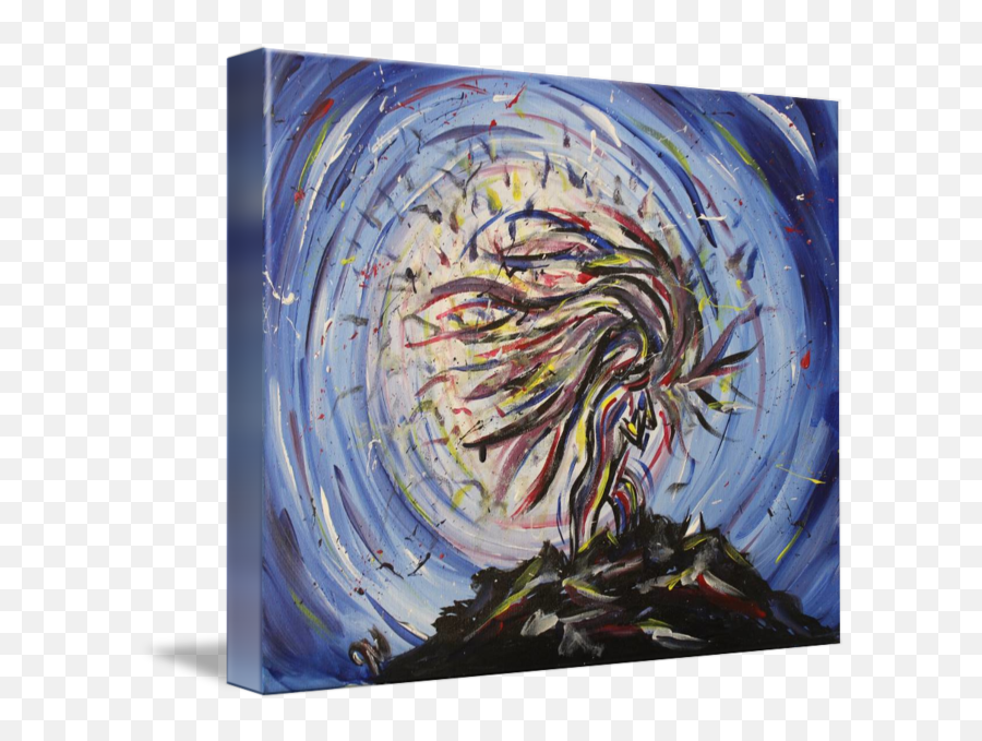 Dryad Dance - Trippy Emoji,Dance Emotion Painting