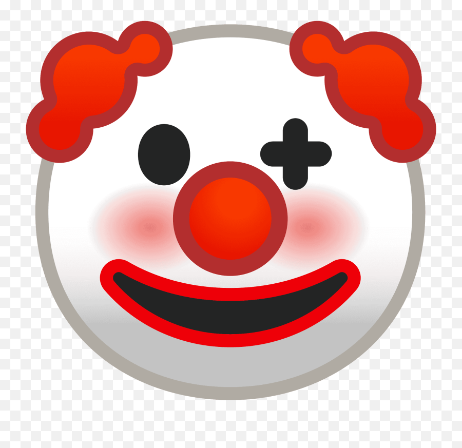 Clown Face Emoji Meaning With Pictures From A To Z - Clown Emoji Png Transparent Background,Lying Down Emoji